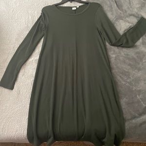 Forrest green, long sleeved dress by GAP. Fabulous condition! Size: Small